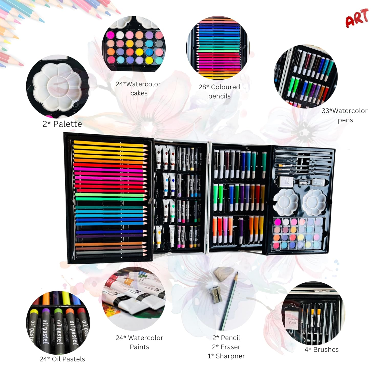 145 Pieces Art Set