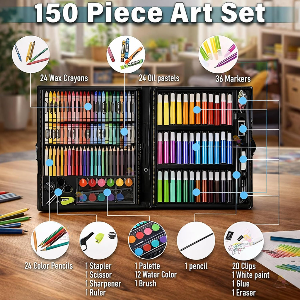 150 Pieces Colour Set Kit for Kids